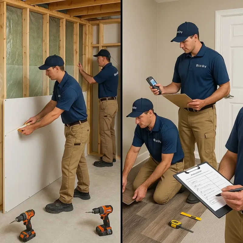 Repairs and Reconstruction process in Marseilles, IL